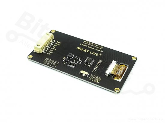 Display E-Paper 2,9inch 296x128px MH-ET Live zwart met controller